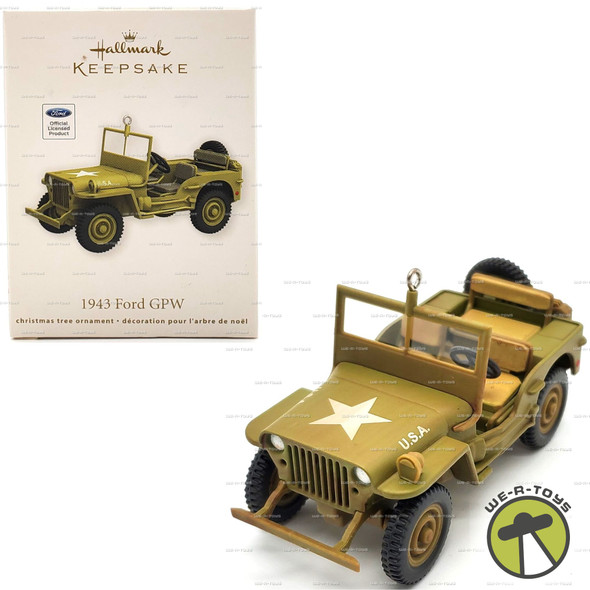 Hallmark Keepsake 1943 Ford GPW Ornament 2012 #QXI2074