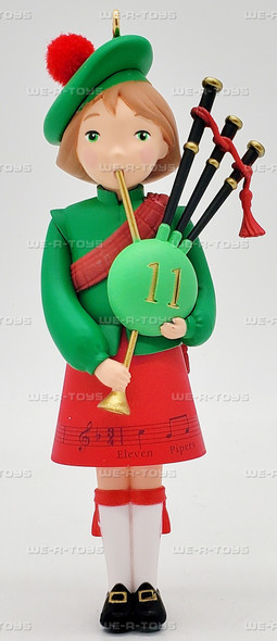Hallmark Keepsake Ornament Twelve Days of Christmas Eleven Pipers Piping 2021