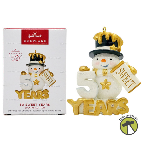 Hallmark Keepsake Ornament 50 Sweet Years Special Edition