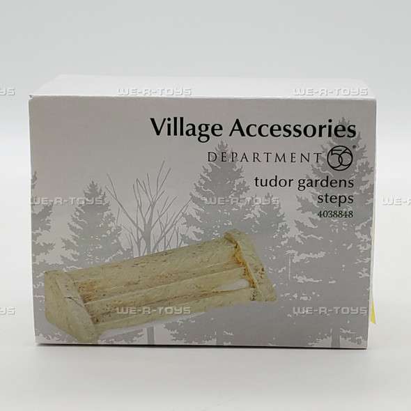 Department 56 Accessories for Villages Tudor Gardens Steps Accessory NEW