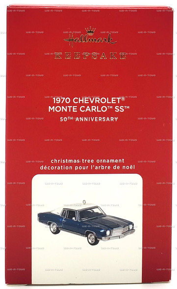 Hallmark Keepsake 1970 Chevrolet Monte Carlo SS Ornament 2020 #QXE3241