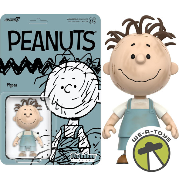 Peanuts Reaction Figures Wave 08 Pigpen Action Figure Super7