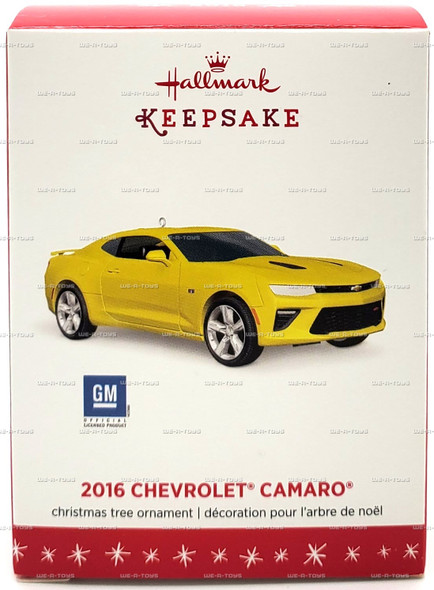 Hallmark Keepsake 2016 Chevrolet Camaro Ornament 2016 #QXI3204