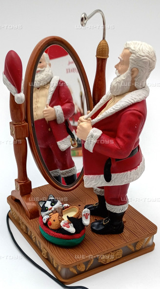 Once Upon A Christmas Snug Fit For Santa Hallmark Keepsake Ornament Light/Sound