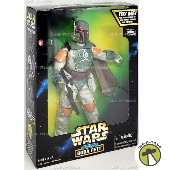 Star Wars Action Collection Electronic Boba Fett Action Figure 1998 Kenner 57100