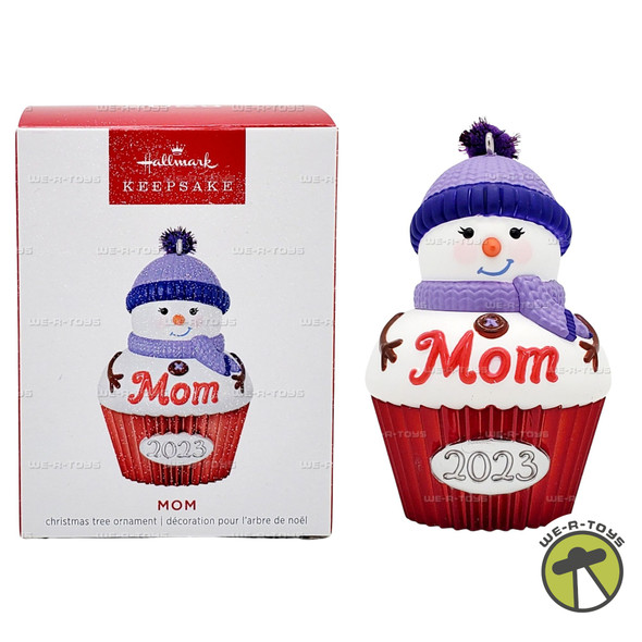 Hallmark Keepsake Christmas Ornament Mom Cupcake 2023