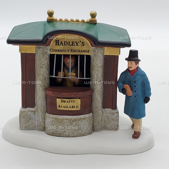 Department 56 Dickens' Village Hadley's Currency Exchange NEW