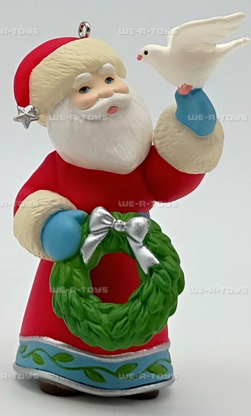 A Visit From Santa Hallmark Keepsake Ornament 2014 Santa Series QX9033 New