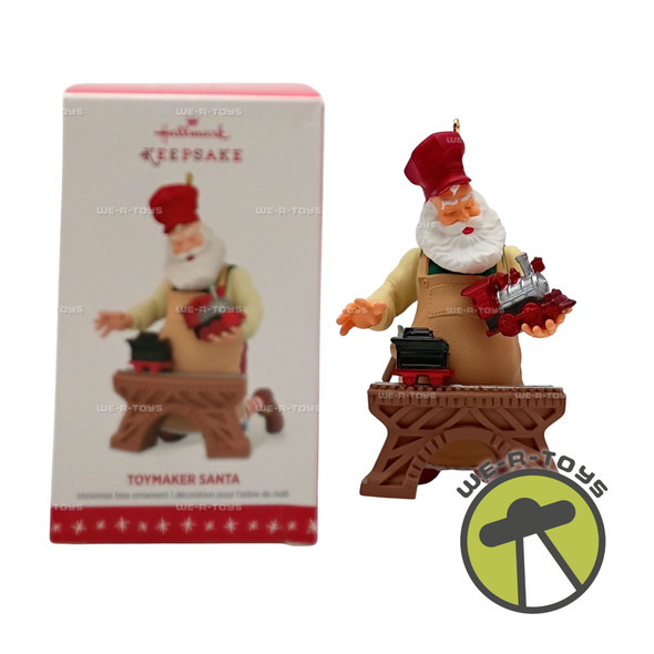 Toymaker Santa Hallmark Keepsake Ornament 2016 New QX9204