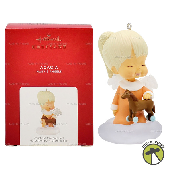 Hallmark Keepsake Plastic Christmas Ornament Mary's Angels Acacia 2021