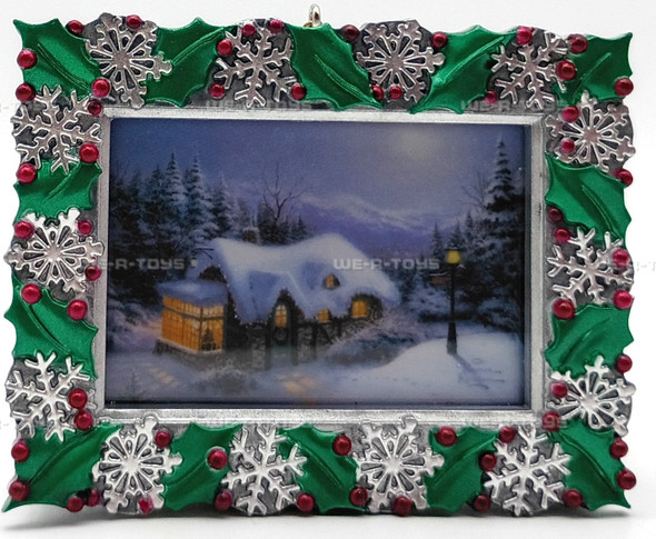 Silent Night Thomas Kinkade Painter of Light Hallmark Keepsake Ornament New 2005