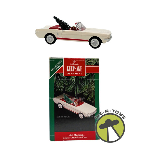 1966 Mustang Classic American Cars 1992 Hallmark Keepsake Ornament QX4284 New