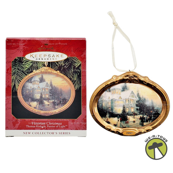 Hallmark Keepsake Ornament Victorian Christmas by Thomas Kinkade 1997