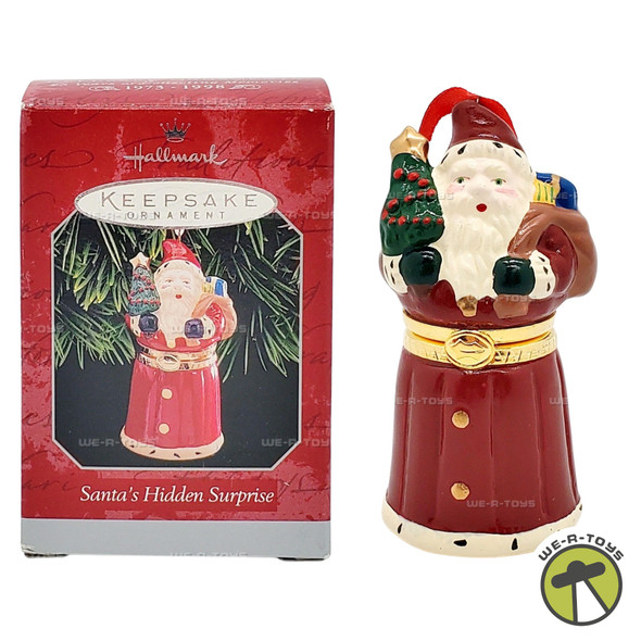Hallmark Keepsake Ornament Santa's Hidden Surprise 1998