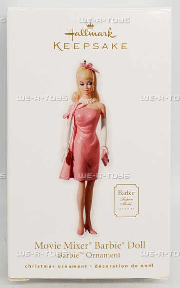 Barbie Movie Mixer Barbie Doll Hallmark Keepsake Ornament New 2010 QXI2196