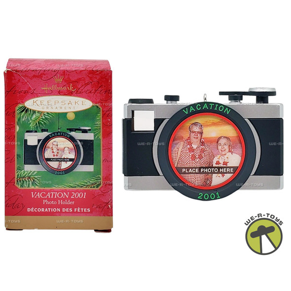 Hallmark Keepsake Vacation 2001 Photo Holder Ornament