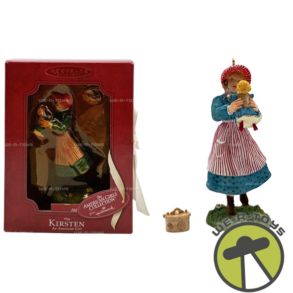 American Girl 1854 Kirsten Hallmark Keepsake Ornament New Dated 2002 QAC6424