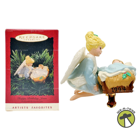 Hallmark Keepsake Ornament Happy Birthday Jesus Clip On 1994