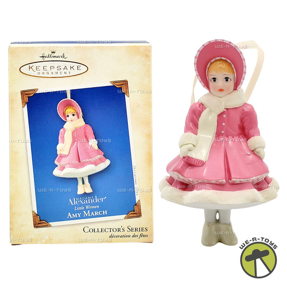 Hallmark Keepsake Ornament Madame Alexander Little Women Amy March 2004