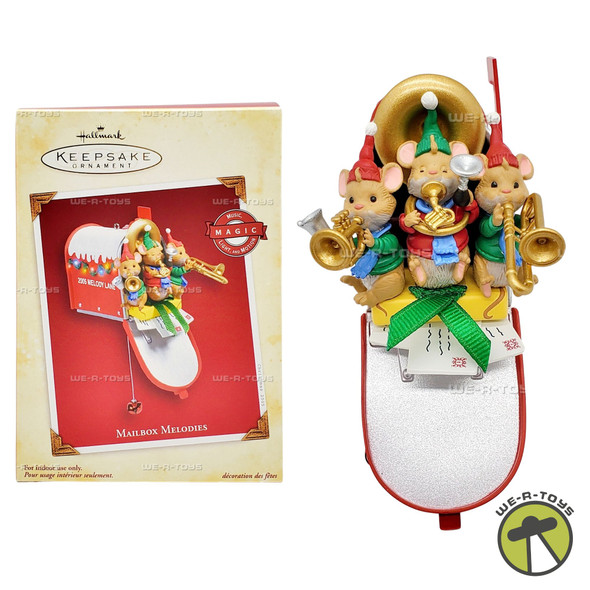 Hallmark Keepsake Ornament Mailbox Melodies 2005 with Magic Light and Motion