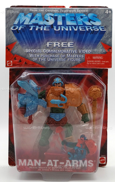 Masters of the Universe Man-At-Arms He-Man Action Figure Mattel 54914 2001 New