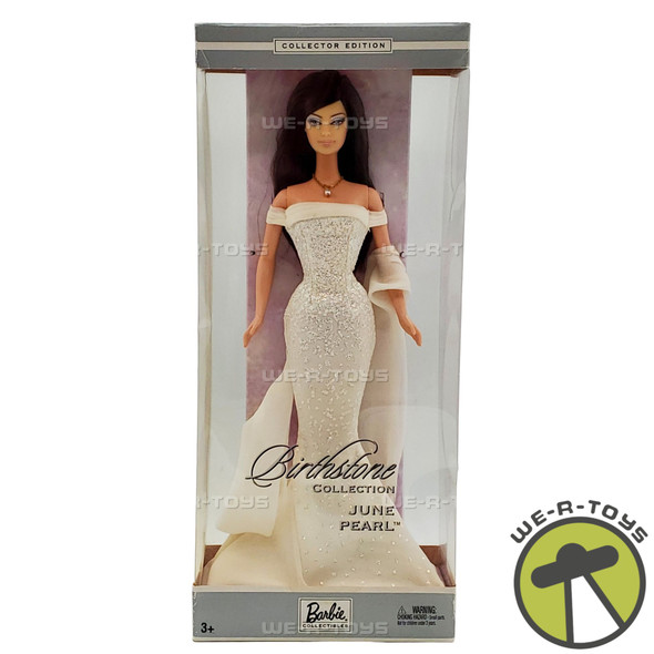 June Pearl The Birthstone Collection Barbie Doll 2002 Mattel C5324 NEW