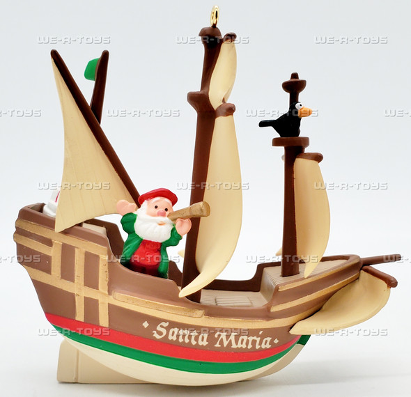Hallmark Keepsake American Commemorative Ornament Santa Maria 1492-1992
