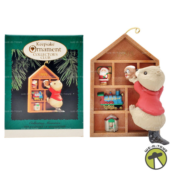 Hallmark Club Exclusive Keepsake Ornament Collecting Memories 1995