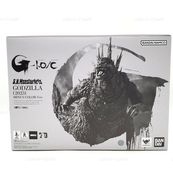 Godzilla -1.0C Minus Color Version Action Figure 2023 S.H.MonsterArts #668684