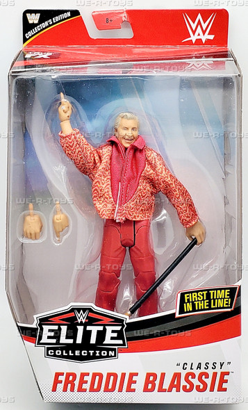 WWE Elite Collection Classy Freddie Blassie Deluxe Action Figure Mattel GKP32