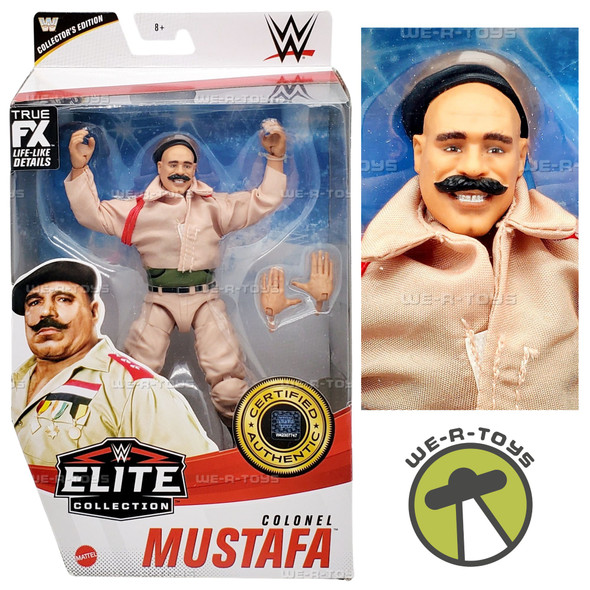 WWE Elite Collection Colonel Mustafa Action Figure 2021 Mattel GVB75