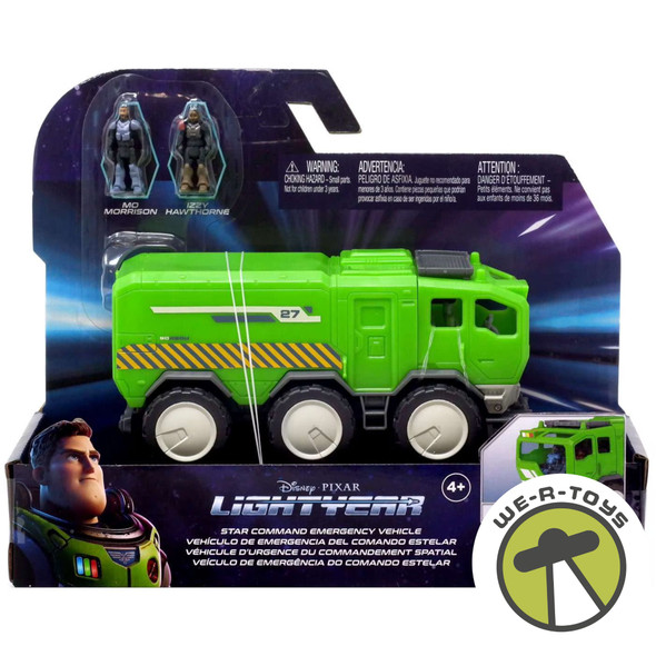 Disney Pixar Lightyear Star Command Emergency Vehicle with 2 Figures Mattel