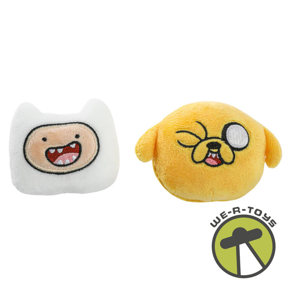 Adventure Time Jake & Finn Plush Pin Set 2 Pack