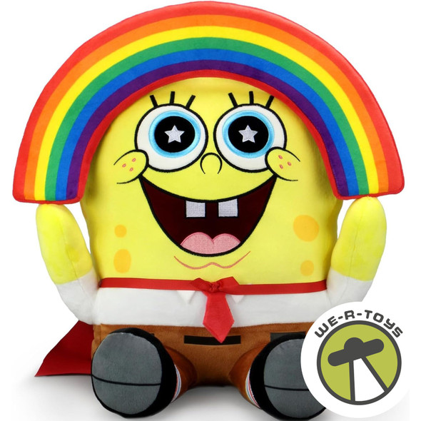 SpongeBob SquarePants Rainbow 16 Inch HugMe Vibrating Plush