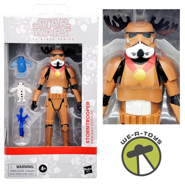 Star Wars The Black Series Stormtrooper Holiday Edition Action Figure Hasbro