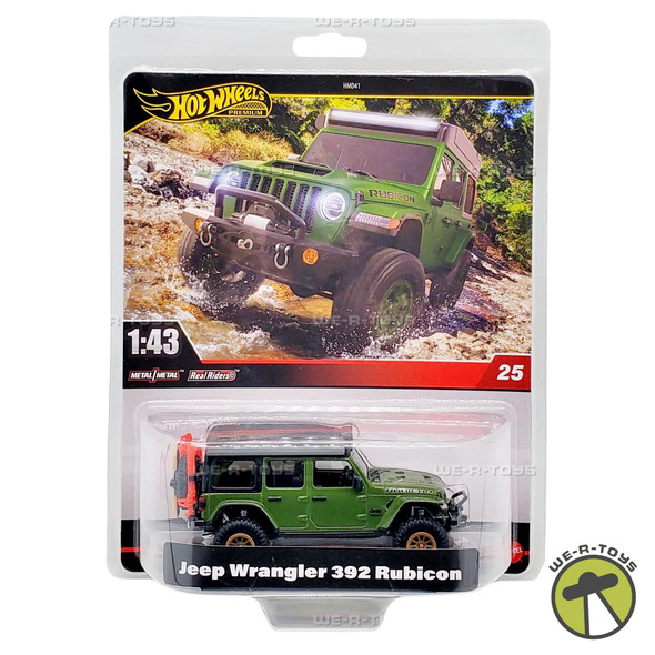 Hot Wheels Premium Jeep Wrangler 392 Rubicon Vehicle 2025 Mattel HWT19