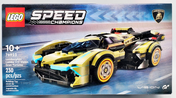 LEGO Speed Champions Lamborghini Lambo V12 Vision Gran Turismo Build Set 76923