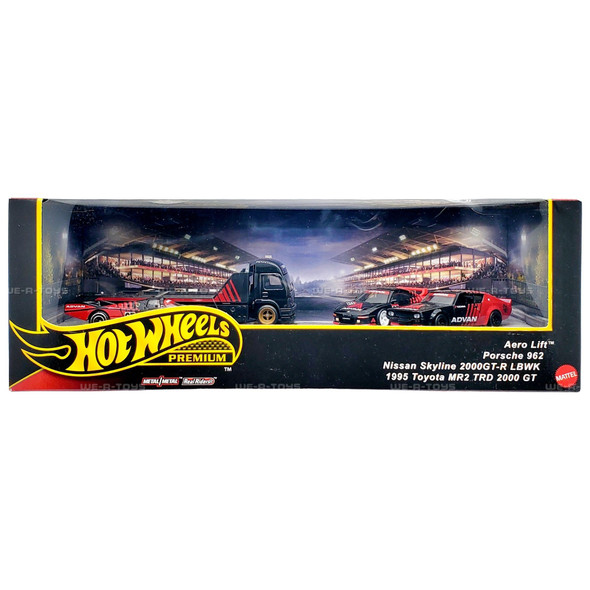 Hot Wheels Premium ADVAN Racing Display Set 2024 Mattel GMH39