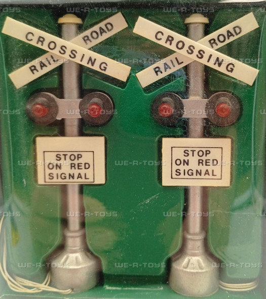 Department 56 Railroad Crossing Accessory Set of 2 With Lights #5501-8 New