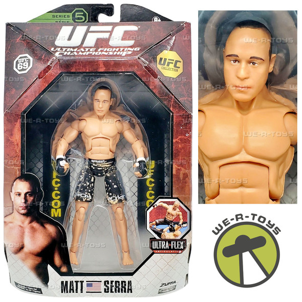 UFC Matt Serra 69 Series 5 Deluxe Action Figure 2010 Jakks Pacific 04034