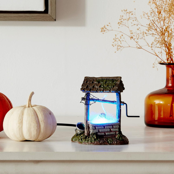 Department 56 Haunted Well Halloween Village Accessories Lit Figurine