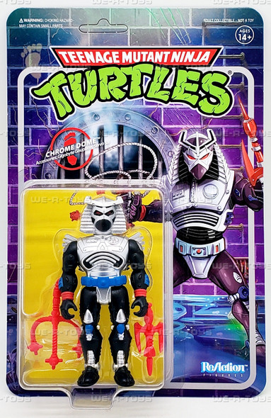 Teenage Mutant Ninja Turtles Chrome Dome Action Figure 2022 Super 7 82140