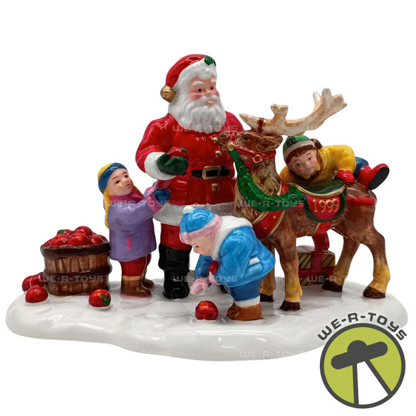 Department 56 The Original Snow Village Santa Comes To Town 1999 New #54958