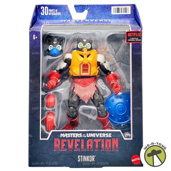 Masters of the Universe Masterverse Revelation Stinkor Action Figure Mattel