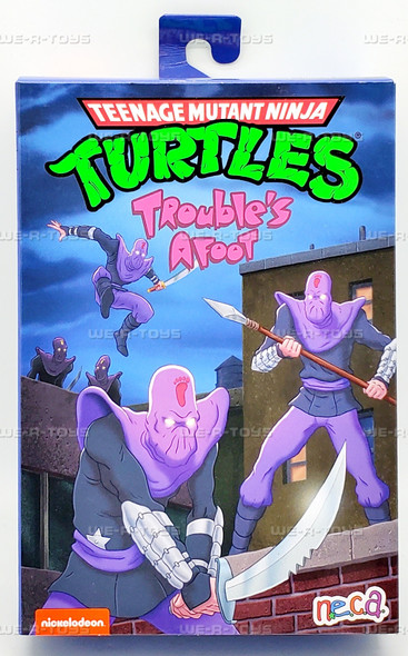 Teenage Mutant Ninja Turtle Trouble's Afoot Deluxe Foot Soldier Figure NECA