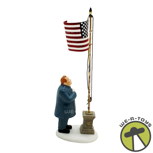 Department 56 Christmas In The City Series Raising The Flag In the City 58986