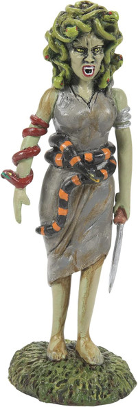 Department 56 Snow Village Halloween Accessories Medusa The Gorgon Figurine