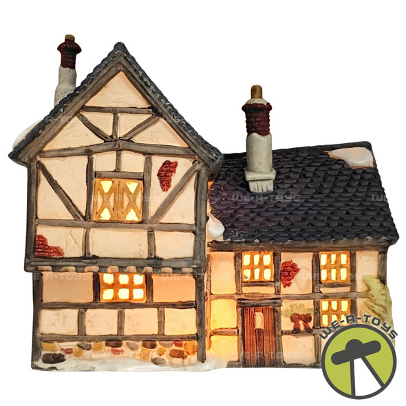 Department 56 Dickens Village Cottage Lighted Building Porcelain New