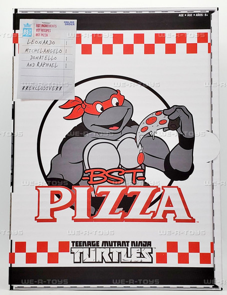 TMNT Battle Damaged Comic Line Art 4-Pack Action Figure Set The Loyal Subjects