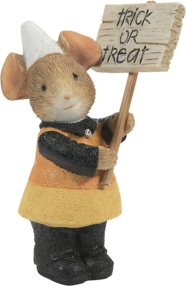 Candy Corn Halloween Mouse Mini Figurine Tails with Heart Collection Enesco